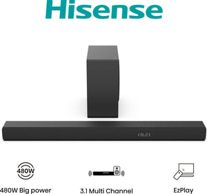 HS3100 Negro 3.1 canales 480 W