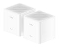 AC1200 Mesh Wi-Fi System, M1200 2.0, 2-Pack Doble banda (2,4 GHz / 5 GHz) Wi-Fi 5 (802.11ac) Blanco Interno