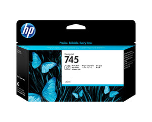 Cartucho de tinta DesignJet 745 negro fotográfico de 130 ml