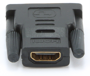 Gembird A-HDMI-DVI-2 cambiador de género para cable Negro