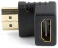 Gembird A-HDMI90-FML cambiador de género para cable HDMI Negro