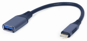 Gembird A-USB3C-OTGAF-01 cable USB USB 3.2 Gen 1 (3.1 Gen 1) 0,15 m USB C USB A Gris