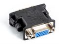 Lanberg AD-0012-BK cambiador de género para cable DVI-I VGA (D-Sub) Negro