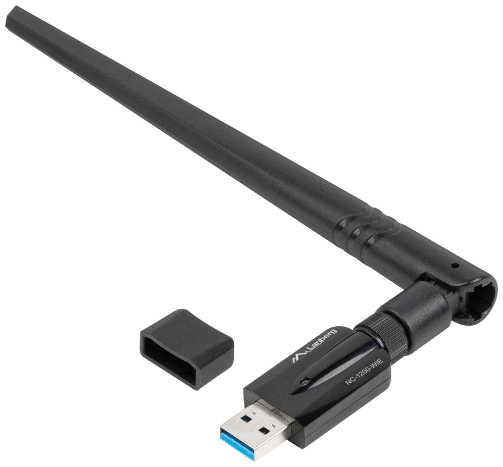 Lanberg NC-1200-WIE adaptador y tarjeta de red Interno WLAN 1200 Mbit/s