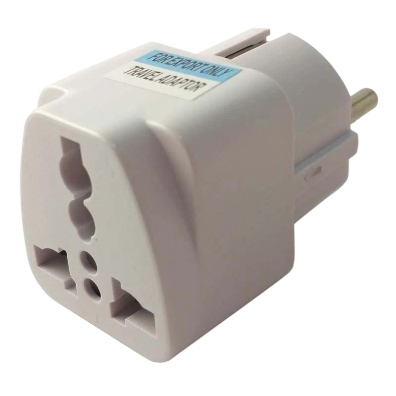 Adaptador de viaje - Pines Reino Unido a Europeo