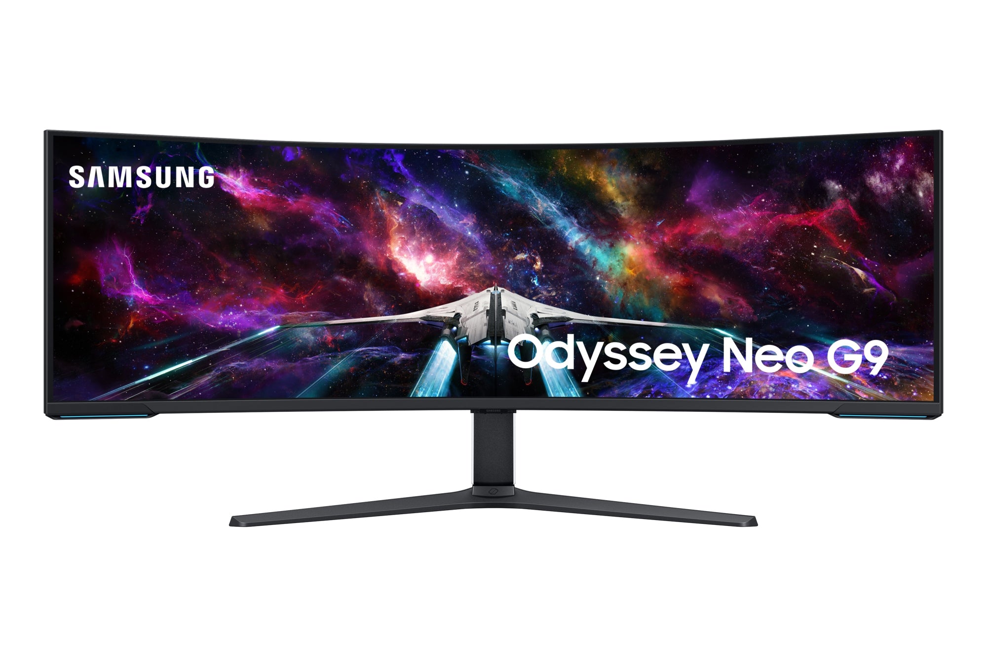 G95NC pantalla para PC 144,8 cm (57") 7680 x 2160 Pixeles Dual UHD LED Negro, Blanco