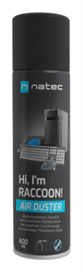 NATEC Racoon Air limpiador de aire comprimido 600 ml