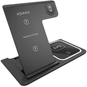 Aisens ASCH-15W3WC043-BK/ 15W - Base de carga inalámbrica
