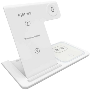 Aisens ASCH-15W3WC044-W/ 15W Blanco - Base de carga Inalámbrica