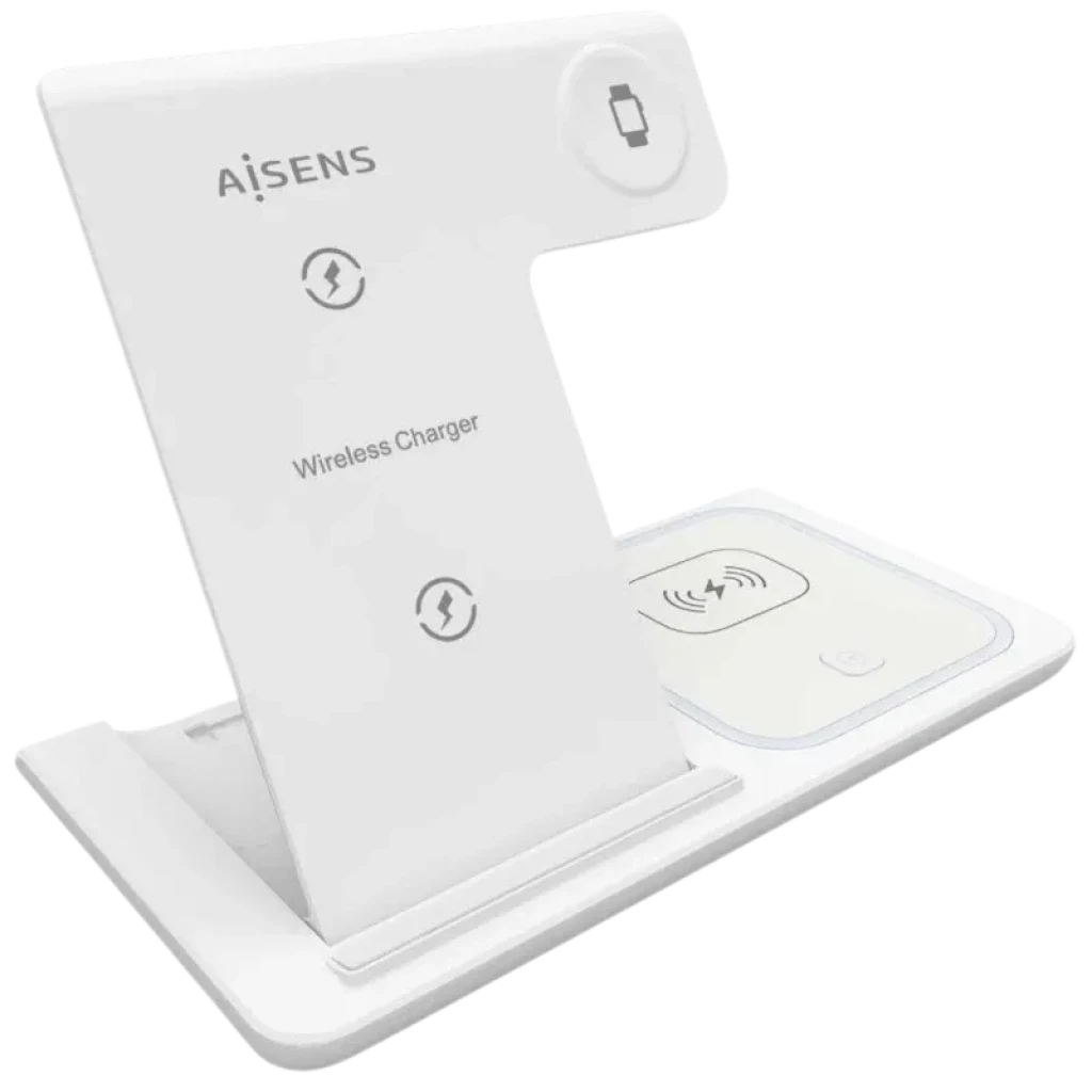 Aisens ASCH-15W3WC044-W/ 15W Blanco - Base de carga Inalámbrica 
