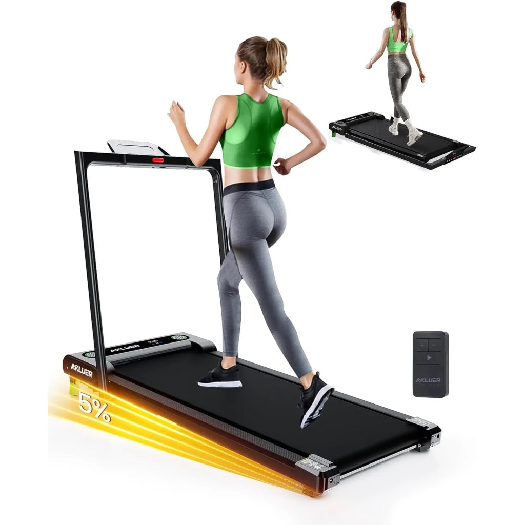 Cinta de correr Plegable Akluer 480L-B hasta 5% de inclinación con Control Remoto