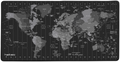 NATEC Time Zone Map Maxi Negro, Gris