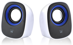 Ewent EW3513 altavoz De 1 vía Negro, Azul, Blanco Alámbrico 5 W