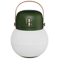 Luz de camping al aire libre con Altavoz Bluetooth Verde