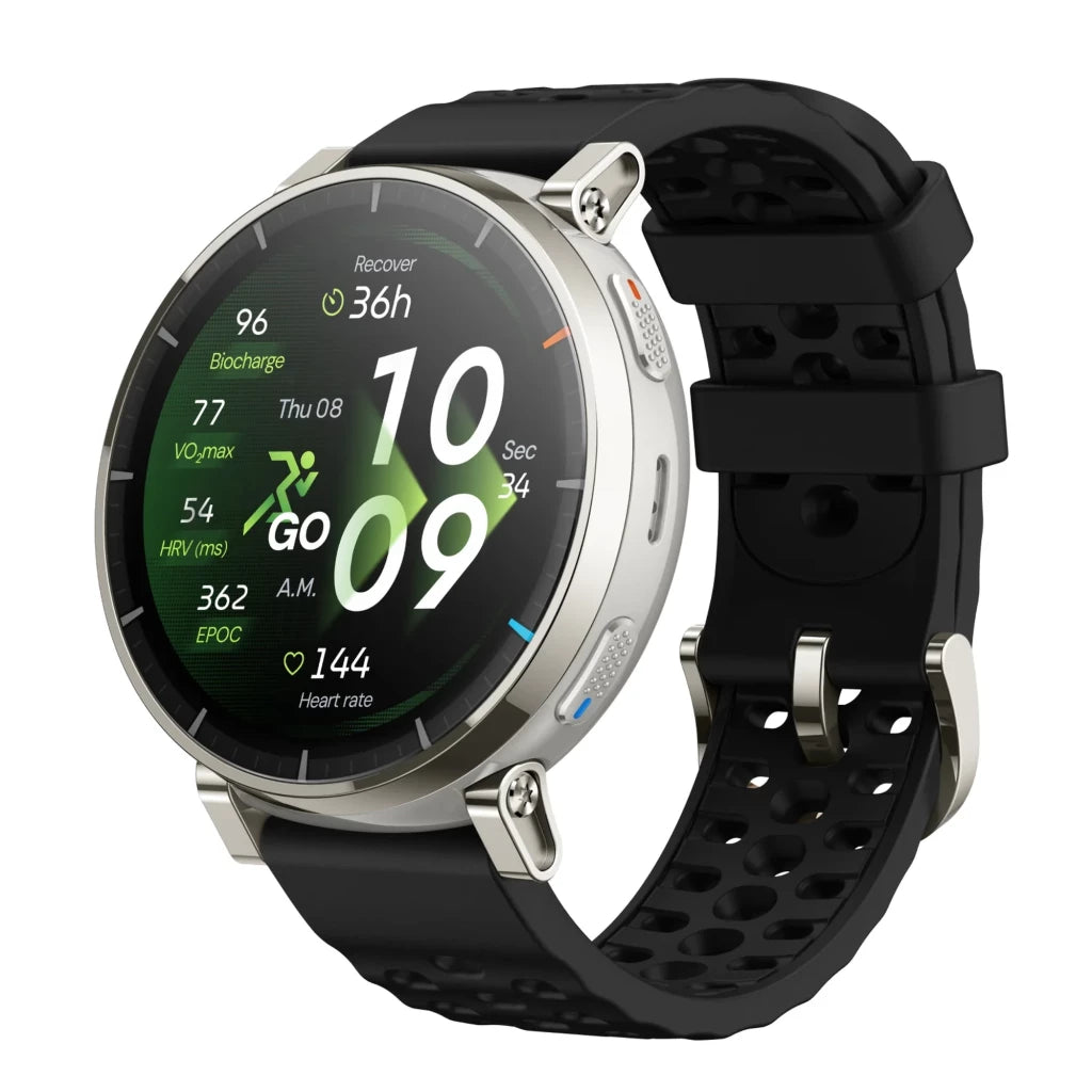 Amazfit Active 3 Premium 1.32" AMOLED Táctil GPS Apex Silver - Smartwatch