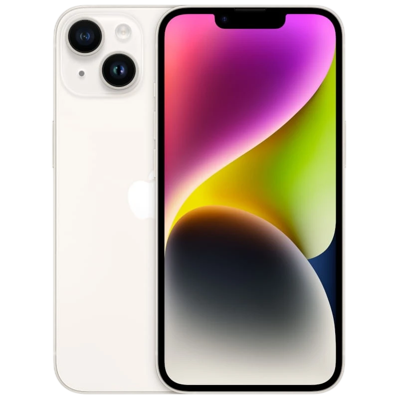 iPhone 14 256GB Blanco Estrella Renovado - Estado Excelente