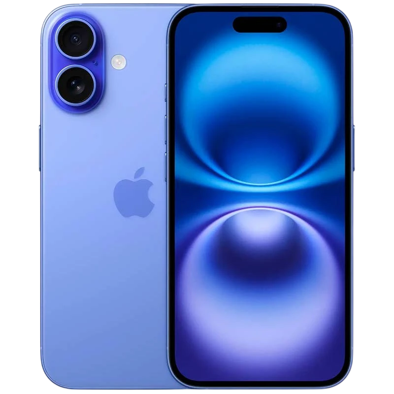 iPhone 16 5G 128GB Azul Ultramar Renovado - Estado Excelente