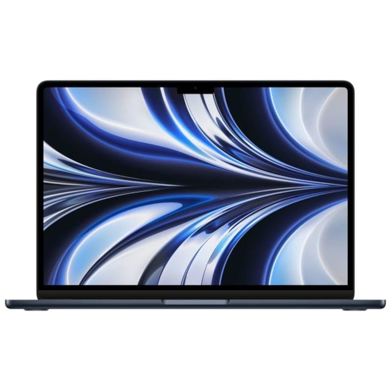 Apple MacBook Air M2 13" 2022 M2 8-Core GPU 8GB - 256GB SDD Medianoche Renovado - Buen Estado