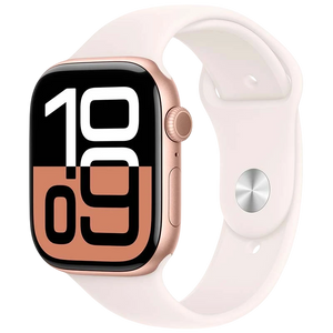 Apple Watch Series 10 GPS 46mm Aluminio Oro rosa con Correa Deportiva M/L