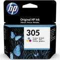 Cartucho de Tinta Original HP nº305/ Tricolor