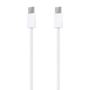 Cable USB 2.0 Tipo-C Aisens A107-0855/ USB Tipo-C Macho - USB Macho/ Hasta 60W/ 480Mbps/ 1m/ Blanco