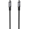 Cable USB 3.2 Tipo-C Aisens  A107-0992/ USB Tipo-C Macho - USB Tipo-C Macho/ Hasta 60W/ 5Gbps/ 10m/ Negro
