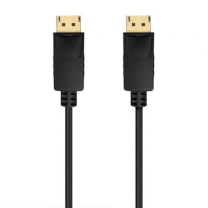 Cable DisplayPort 1.2 CCS 4K Aisens A124-0737/ DisplayPort Macho - DisplayPort Macho/ Hasta 5W/ 2300Mbps/ 50cm/ Negro