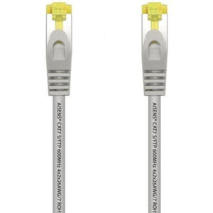 Cable de Red RJ45 S/FTP Aisens A146-0332 Cat.7/ 25cm/ Gris