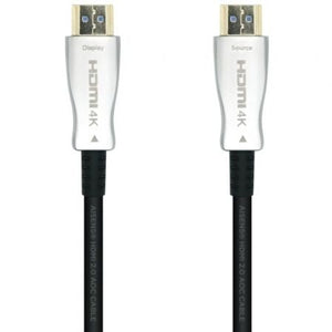 Cable HDMI 2.0 AOC 4K Aisens A148-0379/ HDMI Macho - HDMI Macho/ 30m/ Negro
