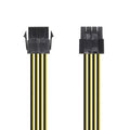 Cable de Alimentación Microprocesador Aisens A131-0419/ Molex -4+4 PIN Macho - Molex 8 PIN Hembra/ 30cm