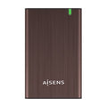 Caja Externa para Disco Duro de 2.5" Aisens ASE-2525BWN/ USB 3.0/ Sin tornillos