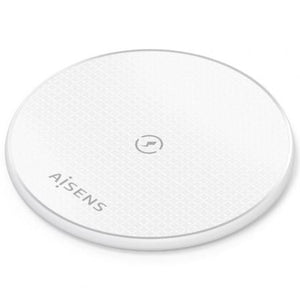Base de carga Inalámbrica Aisens ASCH-15W1WC057-W/ 15W/ Blanco