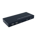 Conmutador KVM HDMI Aisens A111-0400/ 2PC con 1 sólo teclado y ratón