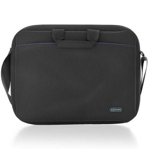 Maletín Aisens ASBG-BC024-BK para Portátiles hasta 15.6"/ Negro