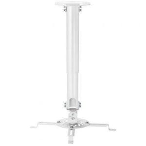 Soporte de Techo para Proyector Aisens CP04TSRE-133/ Inclinable/ Extensible/ Giratorio/ hasta 13.5kg