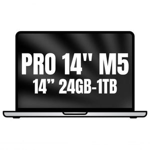 Apple Macbook Pro 14"/ M5 Pro 15-Core CPU/ 24GB/ 1TB SSD/ 16-Core GPU/ Plata