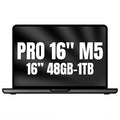 Apple Macbook Pro 16"/ M5 Pro 18-Core CPU/ 48GB/ 1TB SSD/ 20-Core GPU/ Negro Espacial