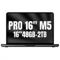 Apple Macbook Pro 16"/ M5 Max 18-Core CPU/ 48GB/ 2TB SSD/ 40-Core GPU/ Negro Espacial