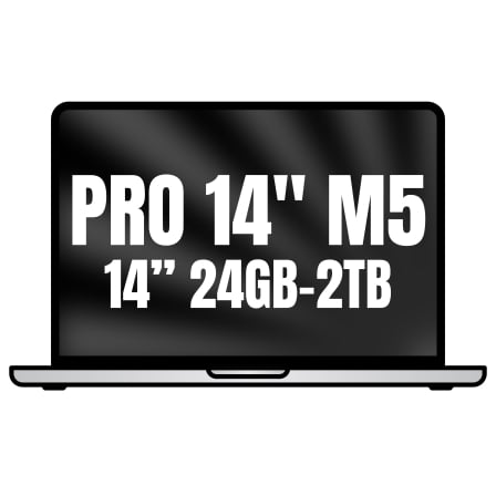 Apple Macbook Pro 14"/ M5 Pro 15-Core CPU/ 24GB/ 2TB SSD/ 16-Core GPU/ Plata