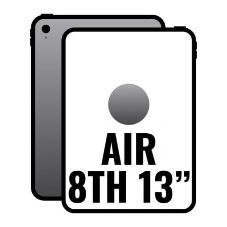 Apple iPad Air 13" 8th Wi-Fi/ M4/ 128GB/ Gris Espacial