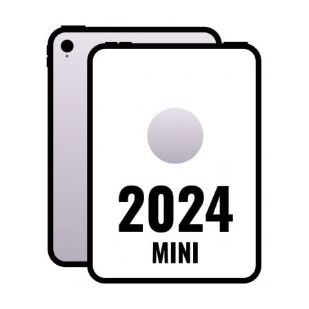 iPad Mini 8.3" 2024 7th WiFi/ A17 Pro/ 128GB/ Purpura- MXN93TY/A