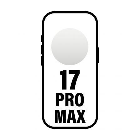 Smartphone Apple iPhone 17 Pro Max 512GB/ 6.9"/ 5G/ Plata
