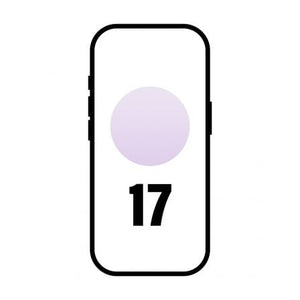 Smartphone Apple iPhone 17 256GB/ 6.3"/ 5G/ Lavanda