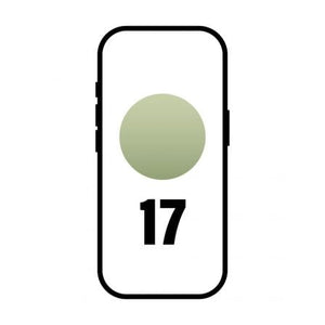 Smartphone Apple iPhone 17 512GB/ 6.3"/ 5G/ Verde salvia