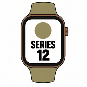 Apple Watch Series 12/ GPS/ Cellular/ 46mm/ Bronce Oscuro/ Correa Deportiva Verde Oliva (M/L)