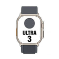 Apple Watch Ultra 3/ GPS/ Cellular/ 49mm/ Caja Titanio Negro/ Correa Loop Alpine Negra S