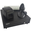 Pack Approx appPOSPACK4180LAN Cajón Portamonedas/ Impresora Térmica/ Lector de Códigos y Rollos Térmicos