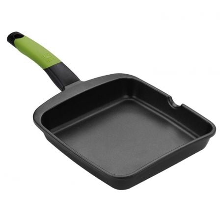 Asador Bra Prior A121459/ Ø28cm/ Aluminio fundido/ Apto para Inducción