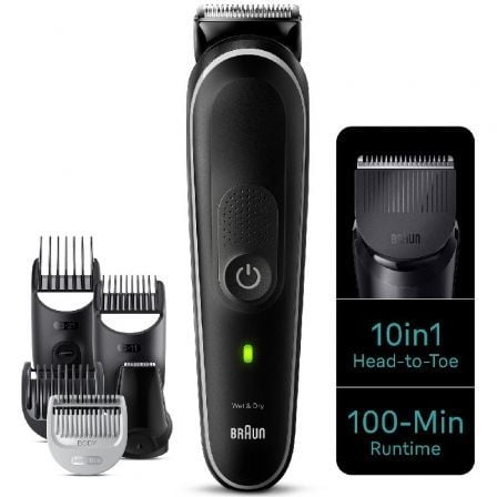Recortadora Braun All in One Series 5 MGK5440/ con Batería/ 10 Accesorios