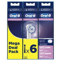Cabezal de Recambio Braun para cepillo Braun Oral-B Sensitive Clean/ Pack 6 uds